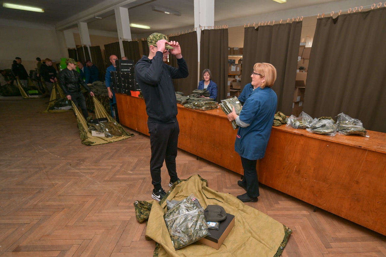 Počelo temeljno vojno osposobljavanje