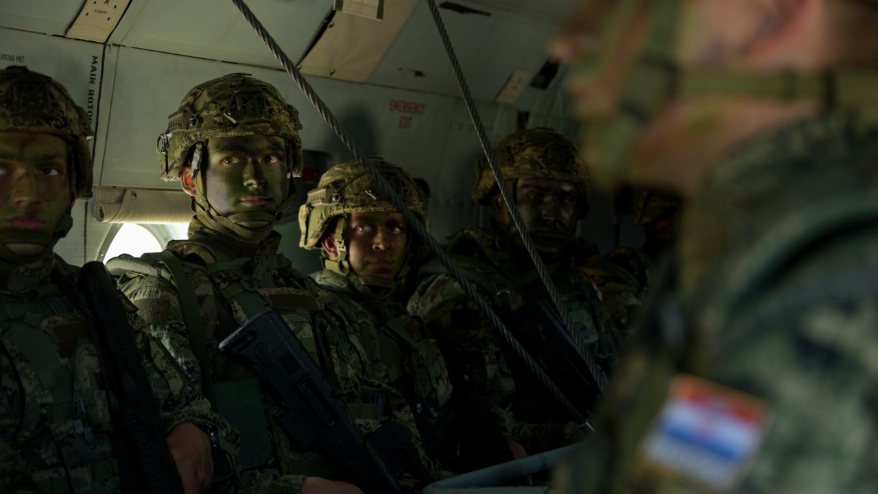Let vojnim helikopterom – TVO