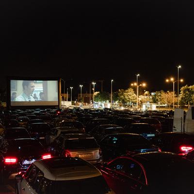 Drive In Kino projekcija