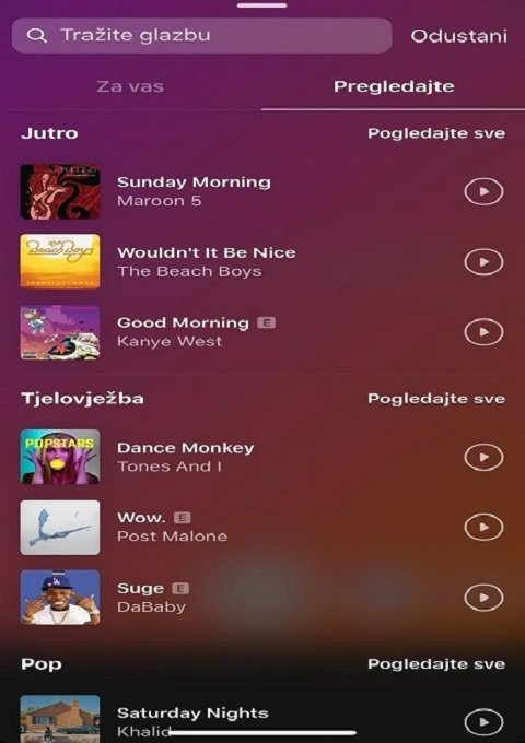 Instagram music 3