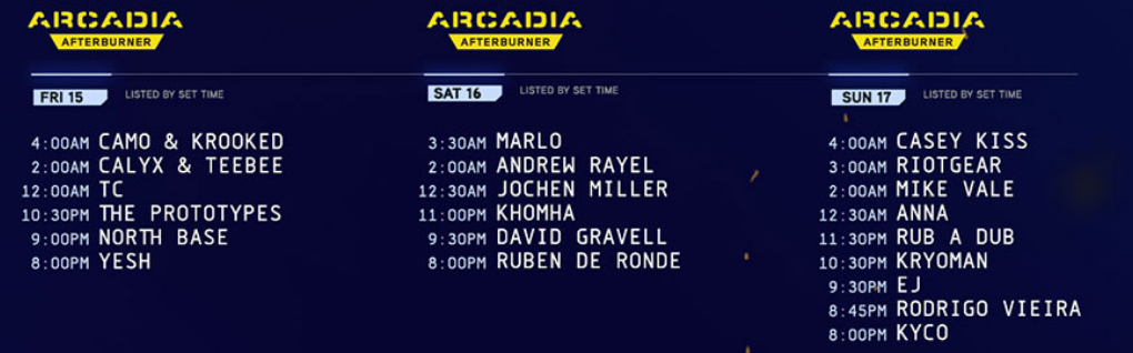 Arcadia Afterburner, Ultra Europe, 2016