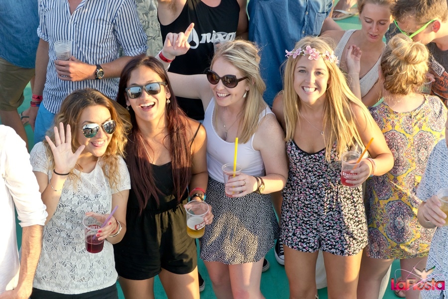 Girls on the boat