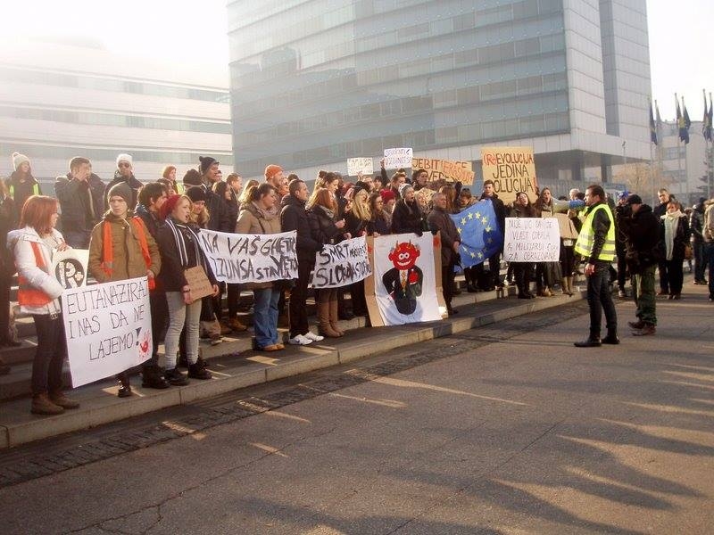 Prosvjed studenata BiH