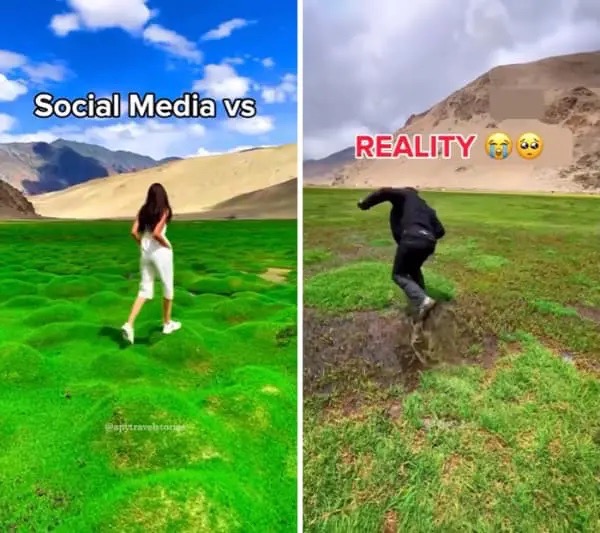 Instagram vs. stvarnost