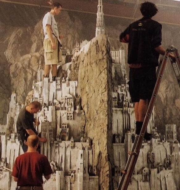 Minijaturni model iz filma Lord of the Rings