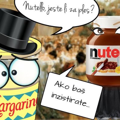 Nutella i margarin