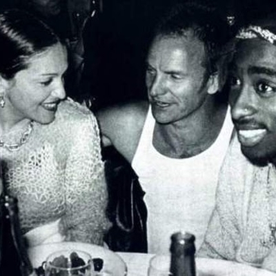 Madonna, Sting i Tupac