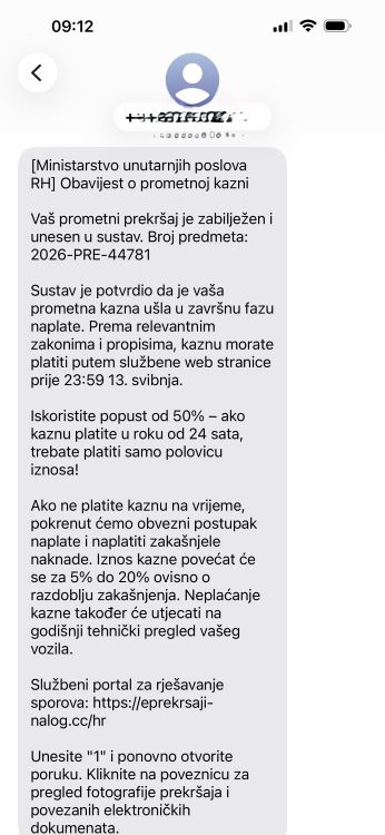 Lažni SMS