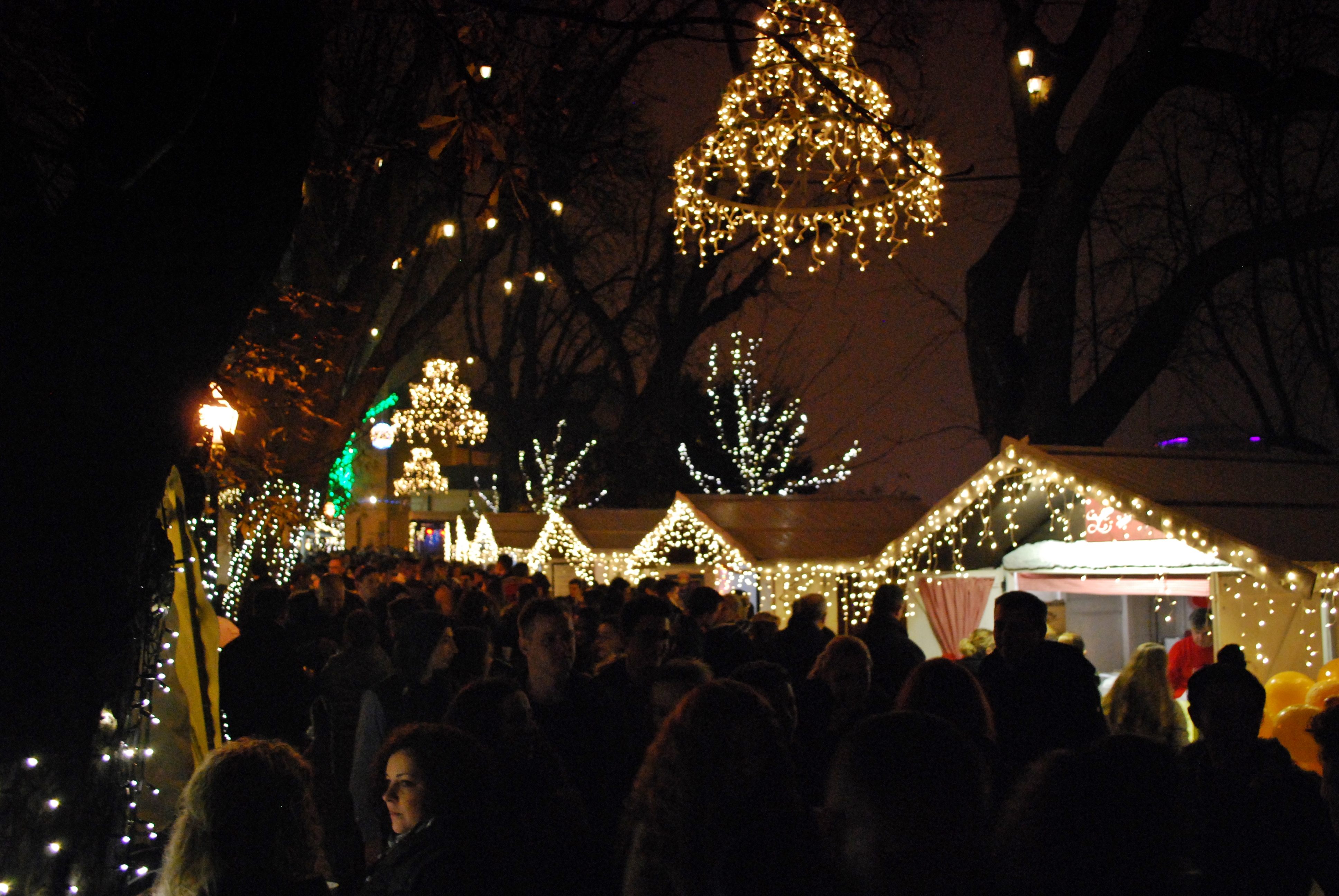 Advent u Zagrebu - Strossmayerovo šetalište