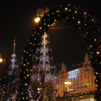 Advent u Zagrebu - Trg - 2017