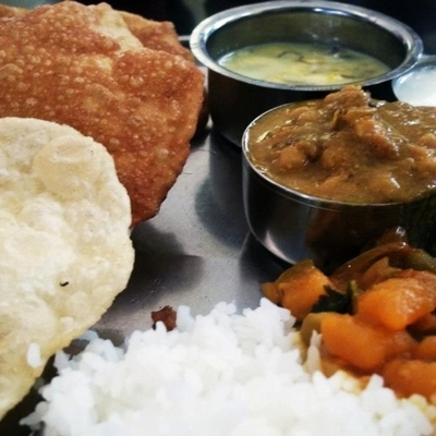 Indijski thali