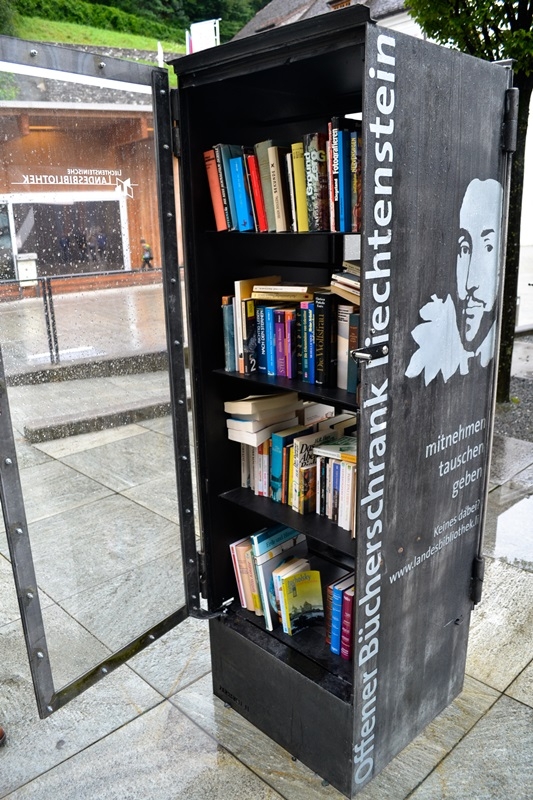 Book crossing Vaduz