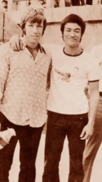 Chuck Norris i Bruce Lee