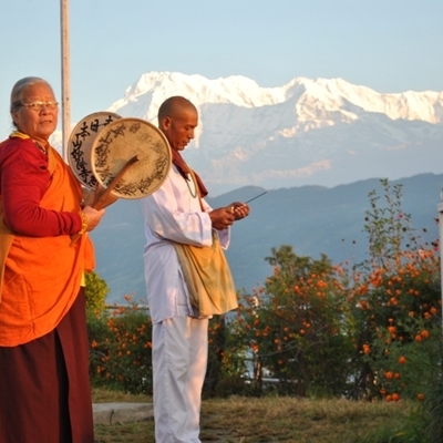 Izlazak sunca ispred World Peace pagode