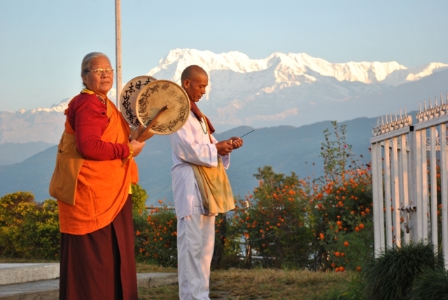 Izlazak sunca ispred World Peace pagode