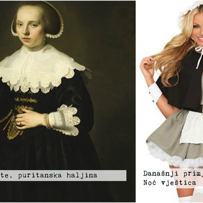 Puritanska haljina nekada i puritanski kostim danas