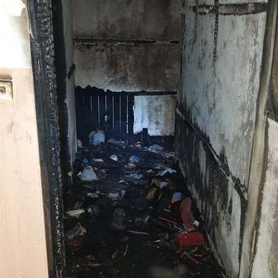 Posljedice požara u stanu studentice Lane