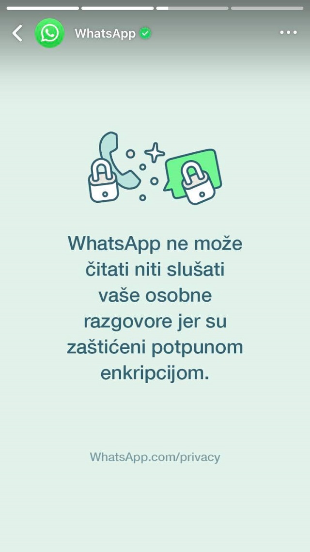 WhatsApp status