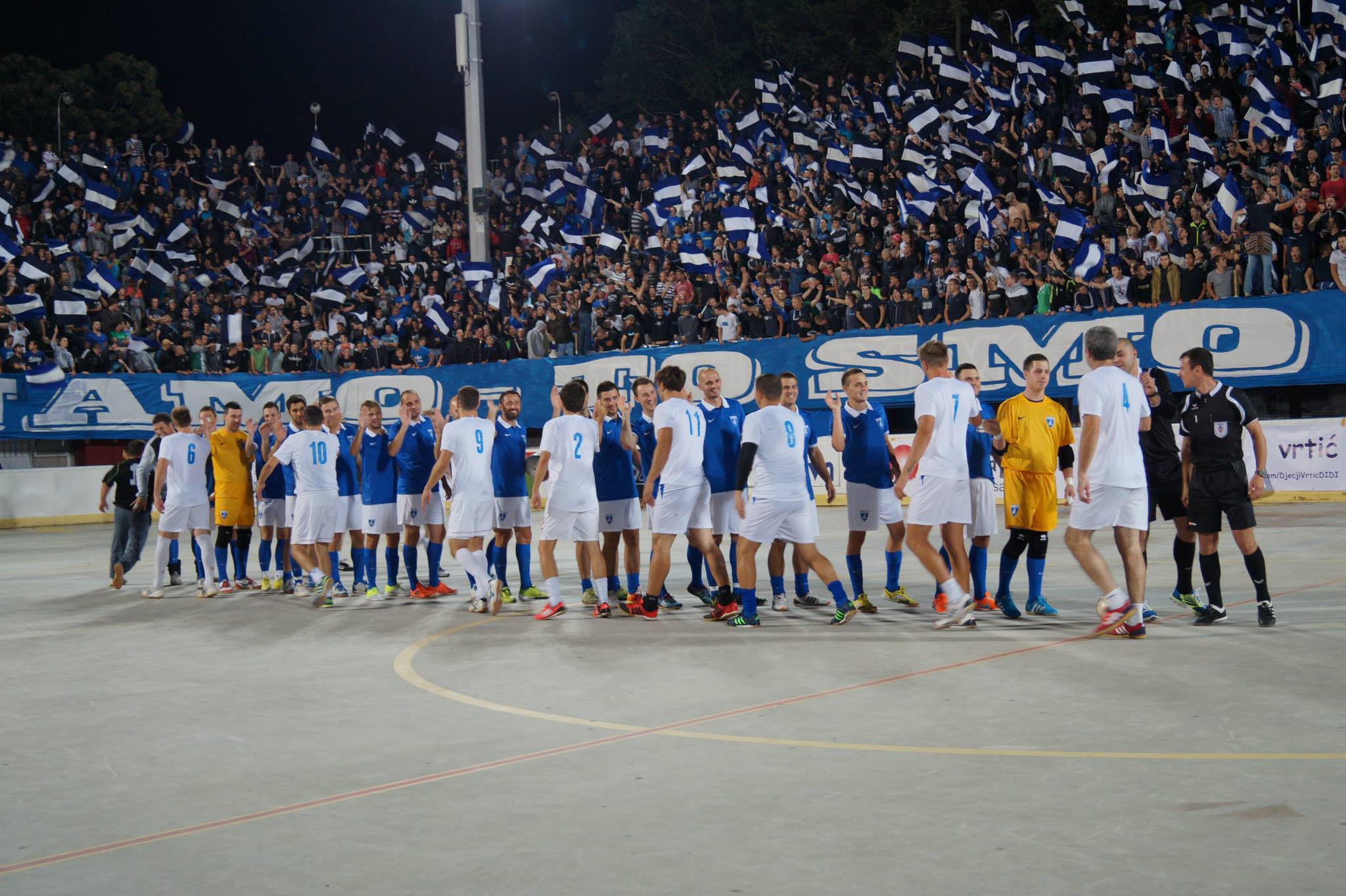 Futsal dinamo spektakl na Šalati u rujnu 2014. 5