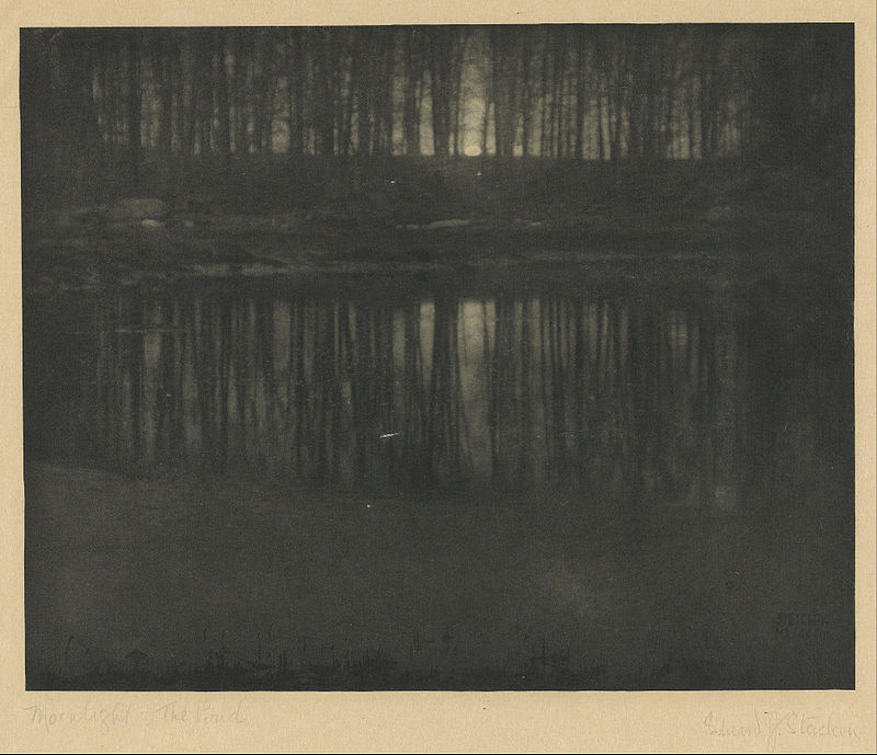 autor Edward Steichen, fotografija The Pond - Moonlight