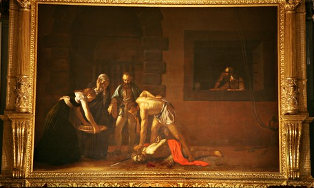 Caravaggio - dekapitacija Ivana Krstitelja