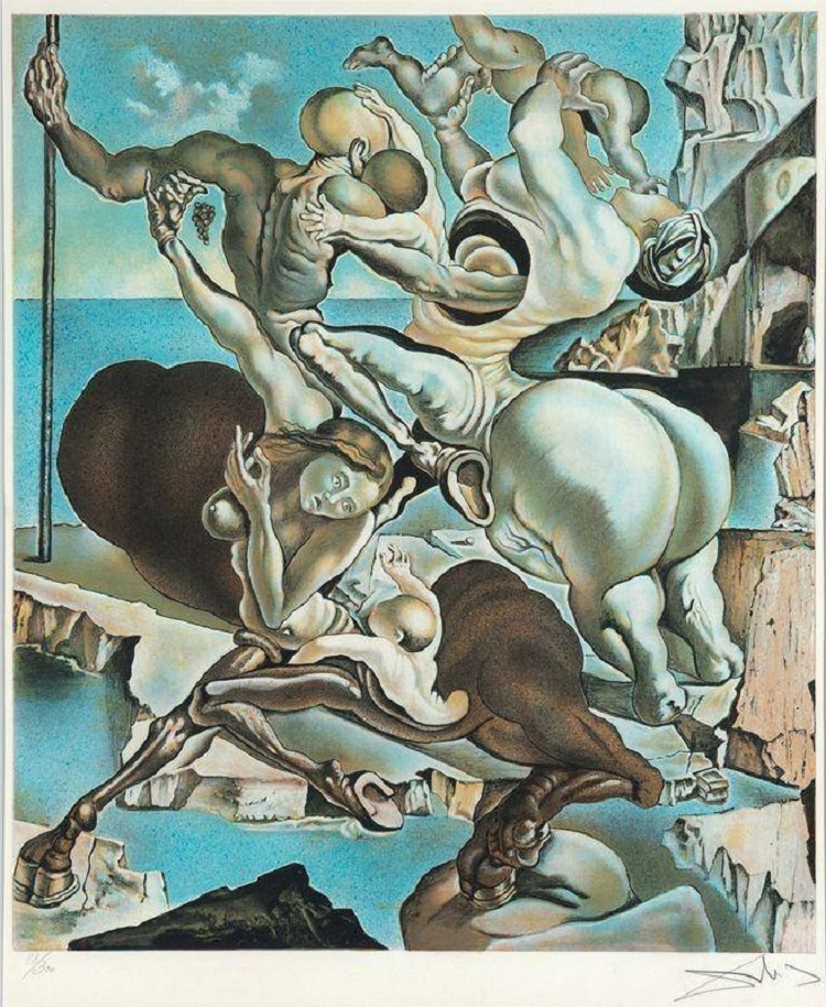 Salvador Dali - Family of Marsupial Centaurs (1941)