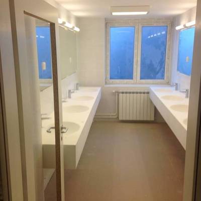Obnova studentskih domova - kupaonica 2