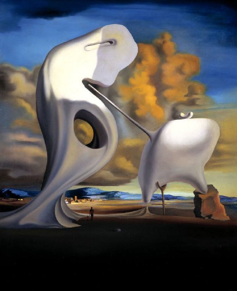 Salvador Dali - The Architectural Angelus of Millet (1933)