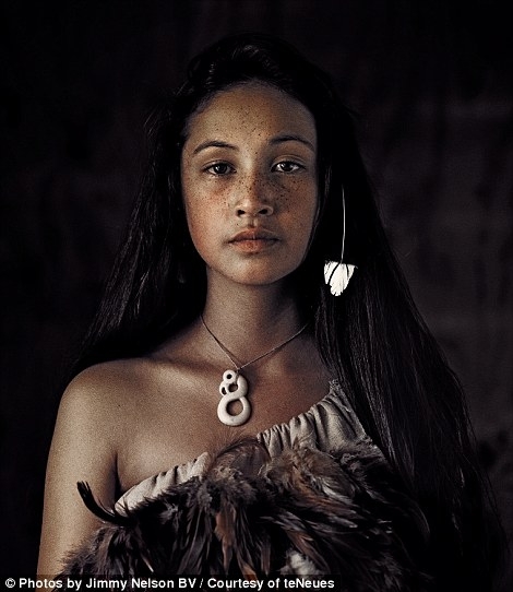 Maori žena