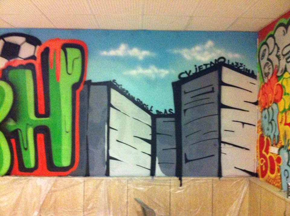 Grafiti u SC-u - studentski domovi