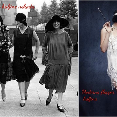 Originalna i "flapper" haljina inspirirana filmom: The Great Gatsby