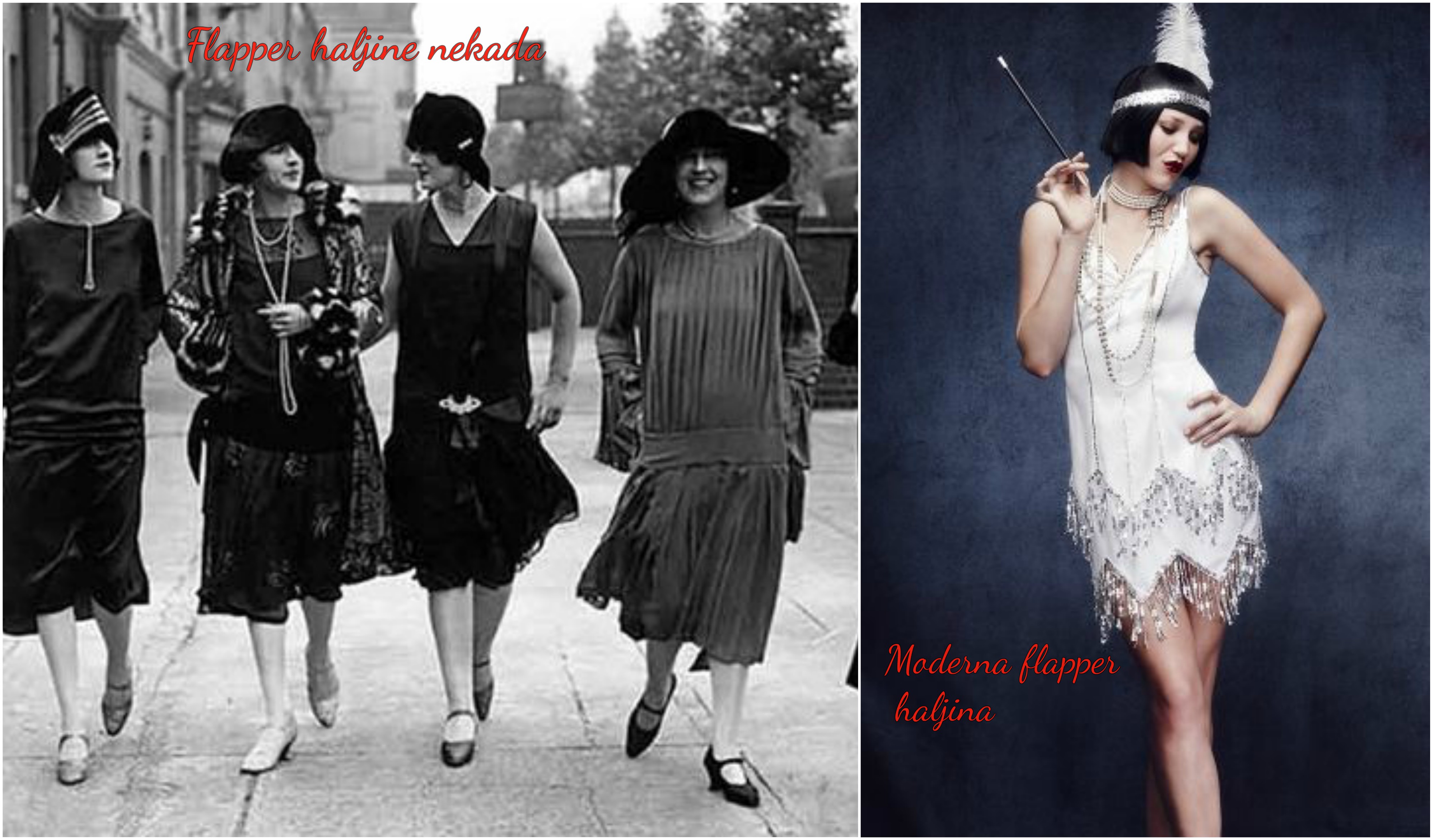 Originalna i "flapper" haljina inspirirana filmom: The Great Gatsby
