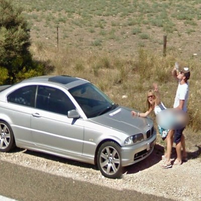36 urnebesnih prizora s Google Street Viewa - sex na autocesti