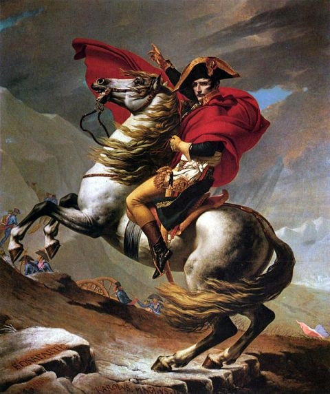 Jacques Louis David, Napoleon prelazi Alpe (1801)