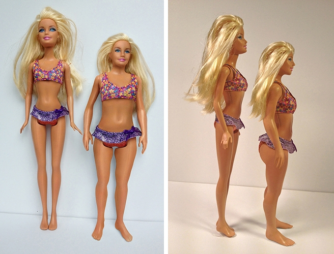 Lammily vs. Barbie