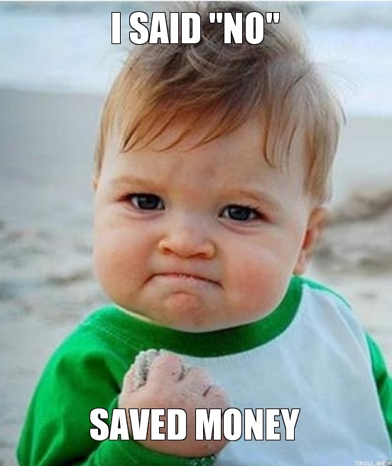 Save money